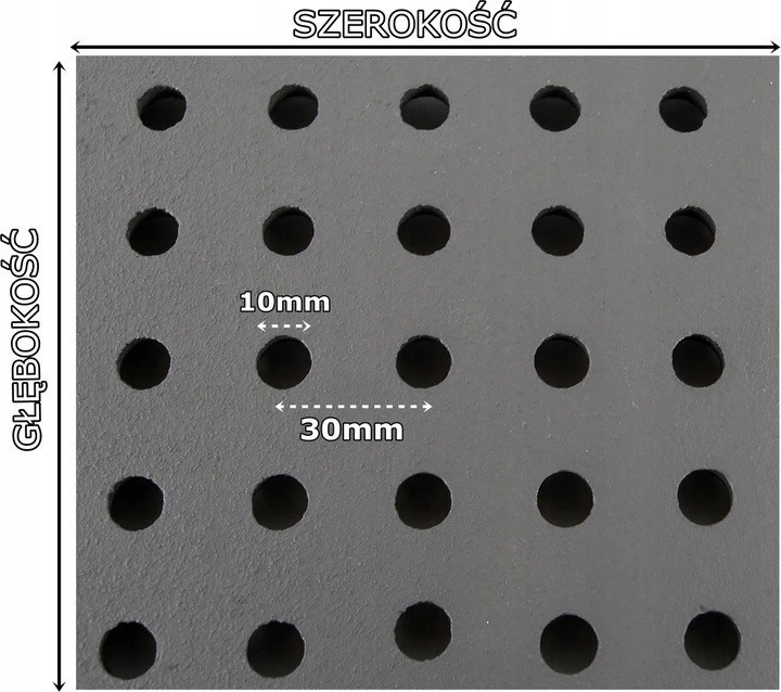 Ruszt ŻELIWNY do Kominka lub Pieca KOMINKOWY 35 x 35 cm